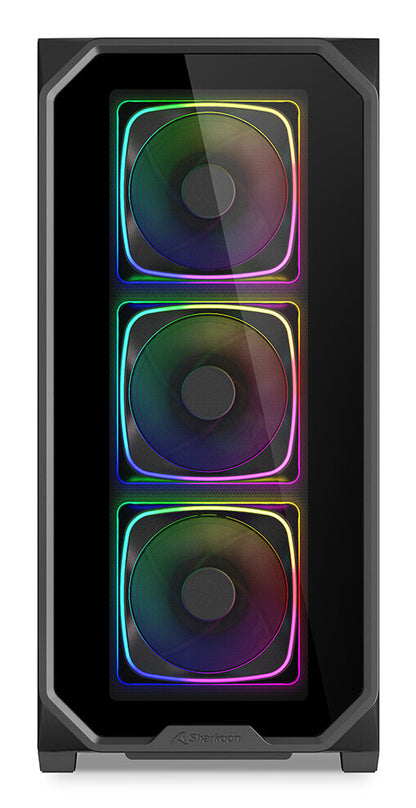 Sharkoon AK5G RGB Midi Tower Svart