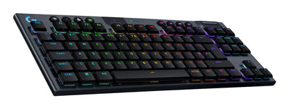 Logitech G G915 X LIGHTSPEED tangentbord Spela USB + RF Wireless + Bluetooth QWERTY Nordic Svart