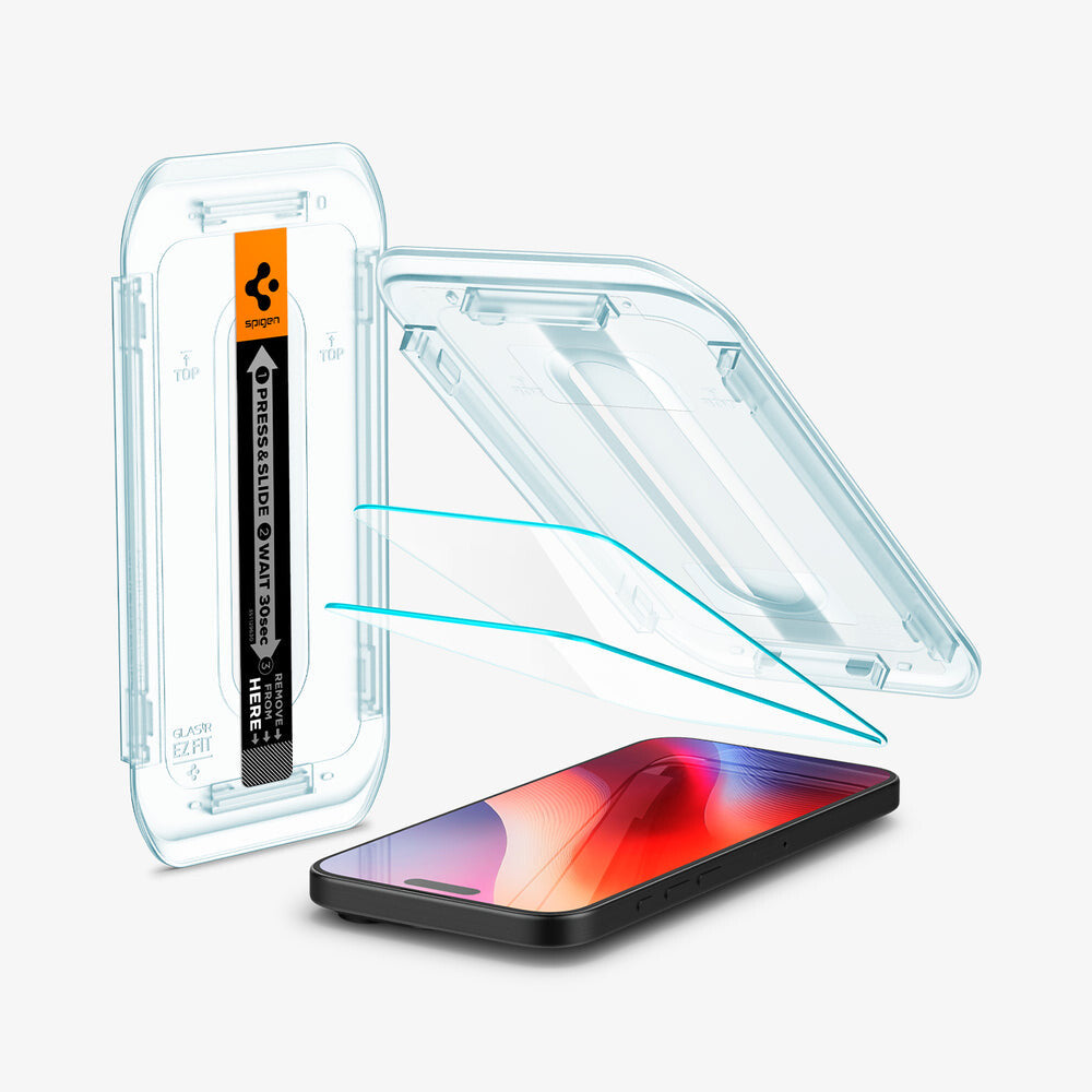 Spigen GLAS.tR EZ Fit Kameralinsskydd Apple 2 styck