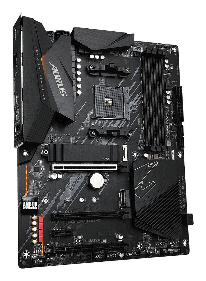 GIGABYTE B550 AORUS ELITE V2 moderkort AMD B550 Uttag AM4 ATX