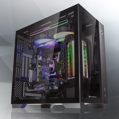 RAIJINTEK PAEAN Mini Mini Tower Svart