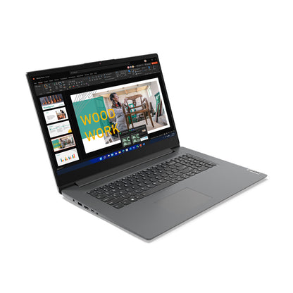 Lenovo V17 G4 IRU Intel® Core™ i5 i5-13420H Bärbar dator 43,9 cm (17.3") Full HD 16 GB DDR4-SDRAM 512 GB SSD Wi-Fi 6 (802.11ax) Windows 11 Home tyska Grå