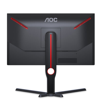AOC G3 25G3ZM/BK platta pc-skärmar 62,2 cm (24.5") 1920 x 1080 pixlar Full HD Svart, Röd