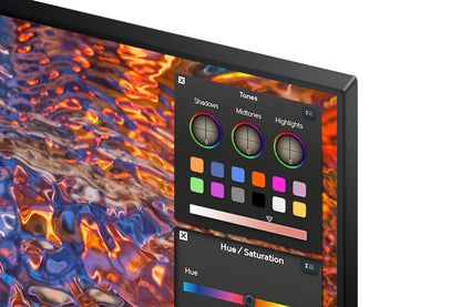 Samsung S80PB platta pc-skärmar 68,6 cm (27") 3840 x 2160 pixlar 4K Ultra HD LCD Svart