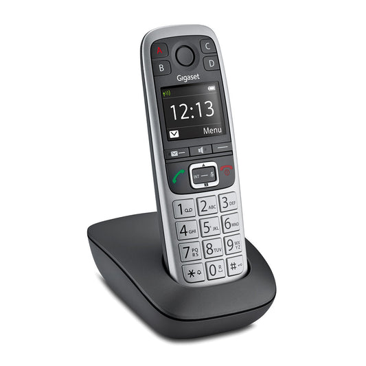 Gigaset E560 Analog telefon/DECT-telefon Svart, Silver