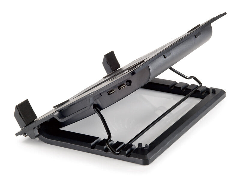 Conceptronic CNBCOOLSTAND1F kylningsdynor för bärbara datorer 43,2 cm (17") Svart