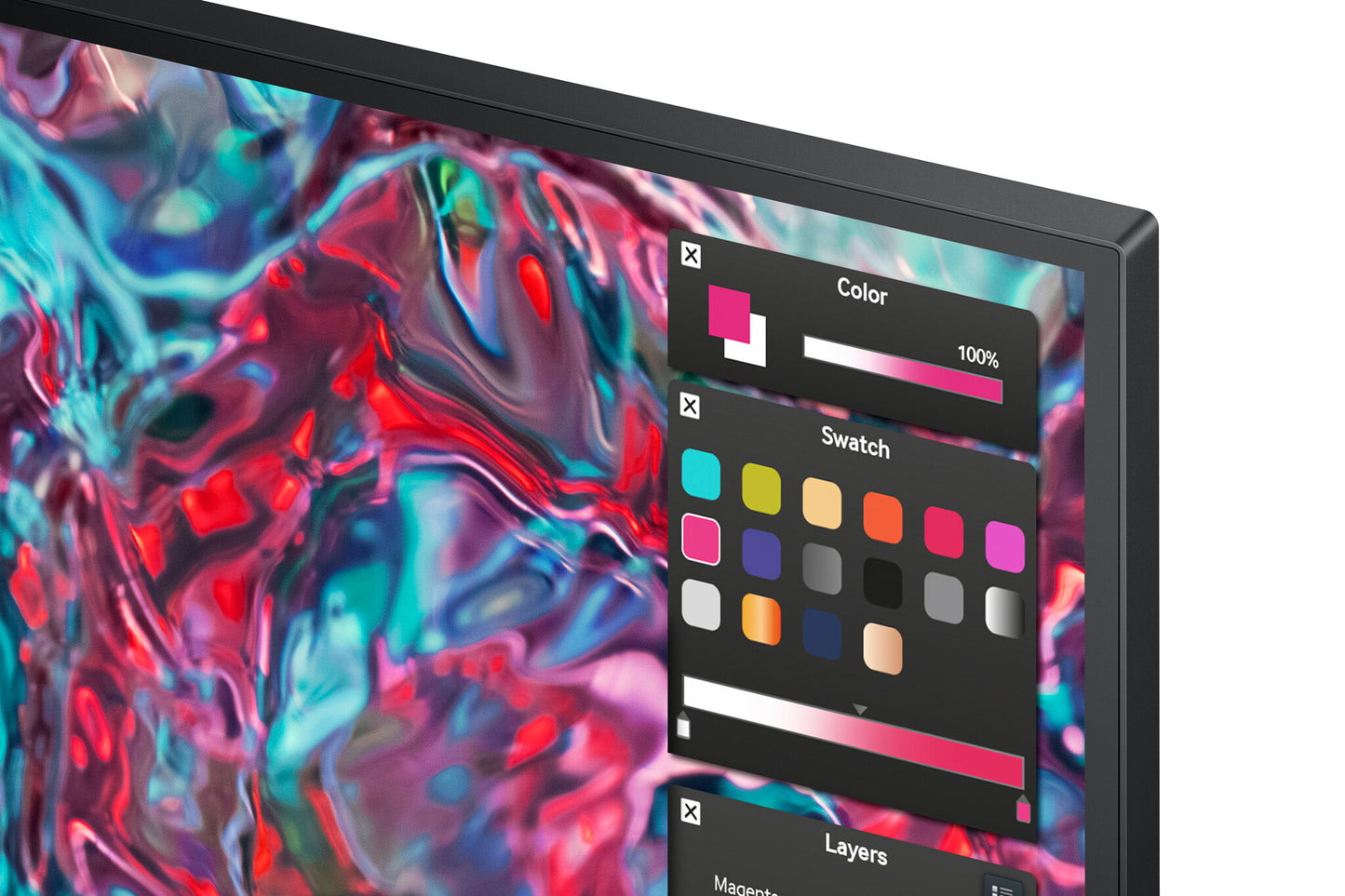 Samsung S80TB LED display 68,6 cm (27") 3840 x 2160 pixlar 4K Ultra HD Svart