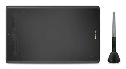 HUION H610X ritplattor Svart 5080 lpi 254 x 158,8 mm USB