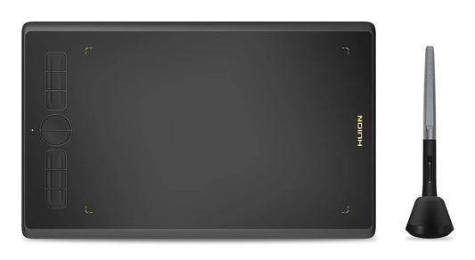HUION H610X ritplattor Svart 5080 lpi 254 x 158,8 mm USB
