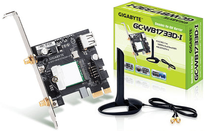 GIGABYTE GC-WB1733D-I nätverkskort Intern WLAN / Bluetooth 1733 Mbit/s