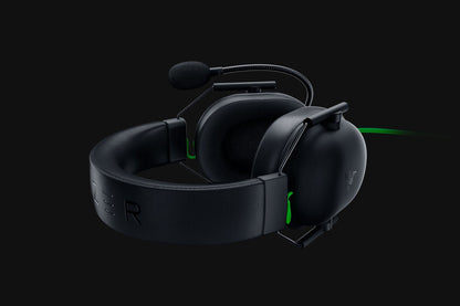 Razer Blackshark V2 X Headset Kabel Huvudband Spela Svart, Grön