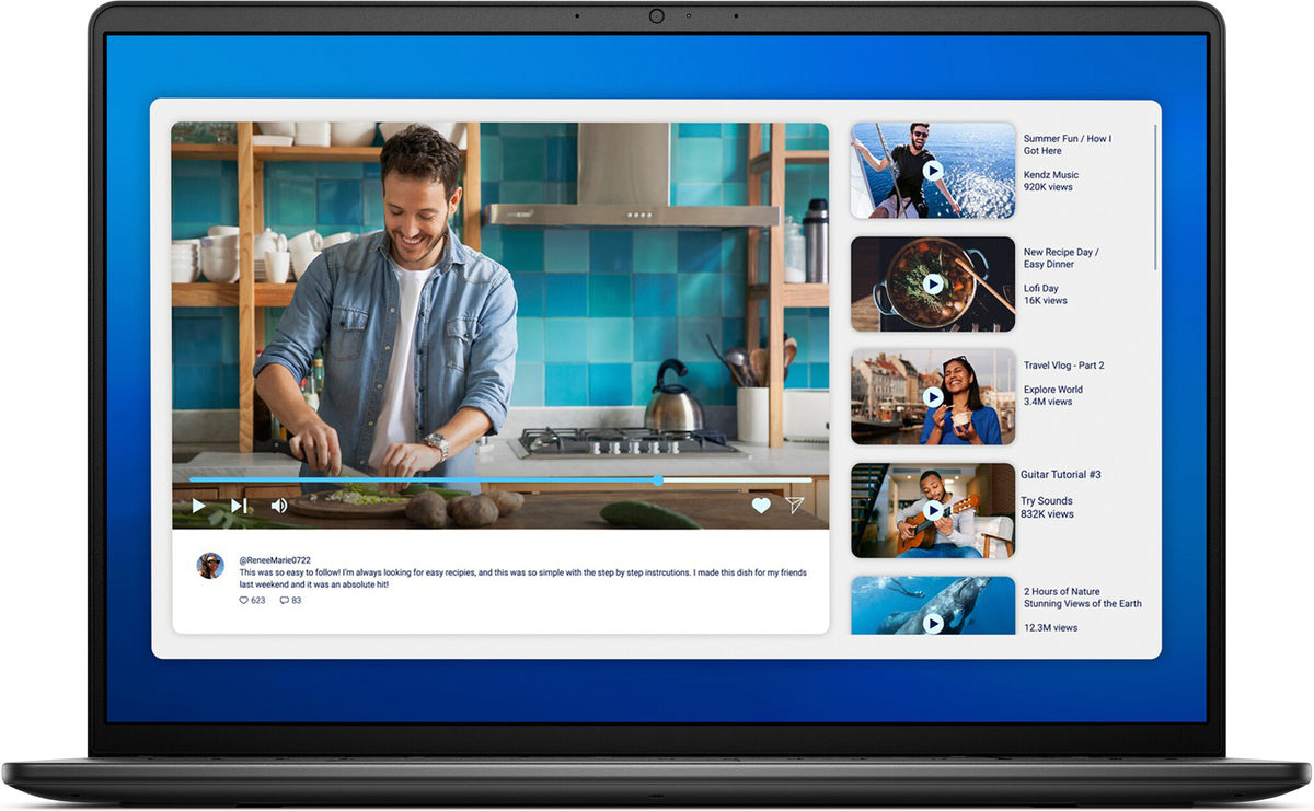 DELL DC16250 Intel Core 5 120U Bärbar dator 40,6 cm (16") Full HD+ 16 GB DDR5-SDRAM 512 GB SSD Wi-Fi 6 (802.11ax) Windows 11 Pro Svart