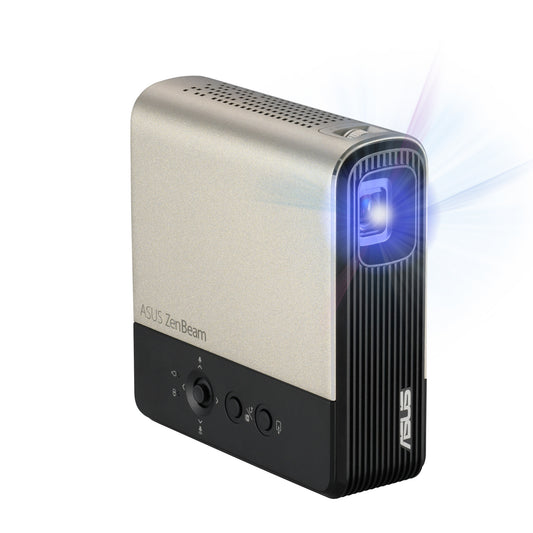 ASUS ZenBeam E2 Standard throw-projektor 300 ANSI-lumen DLP WVGA (854x480) Svart, Guld