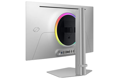 Samsung G60SD platta pc-skärmar 68,6 cm (27") 2560 x 1440 pixlar Quad HD OLED Silver