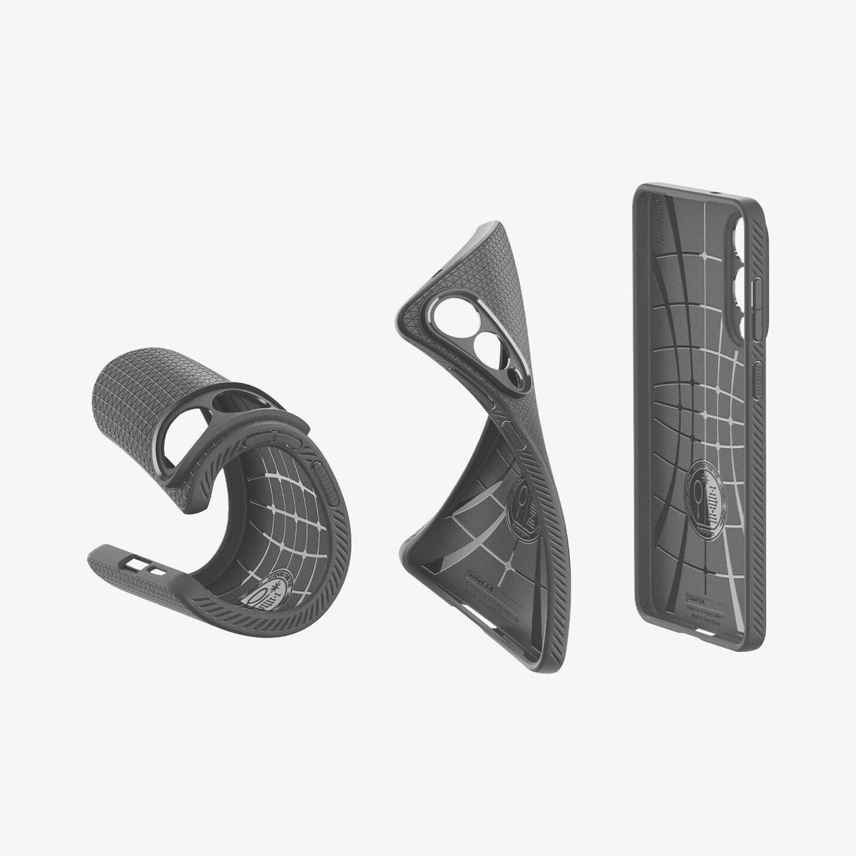 Spigen Liquid Air mobiltelefonfodral 17 cm (6.7") Omslag Grå