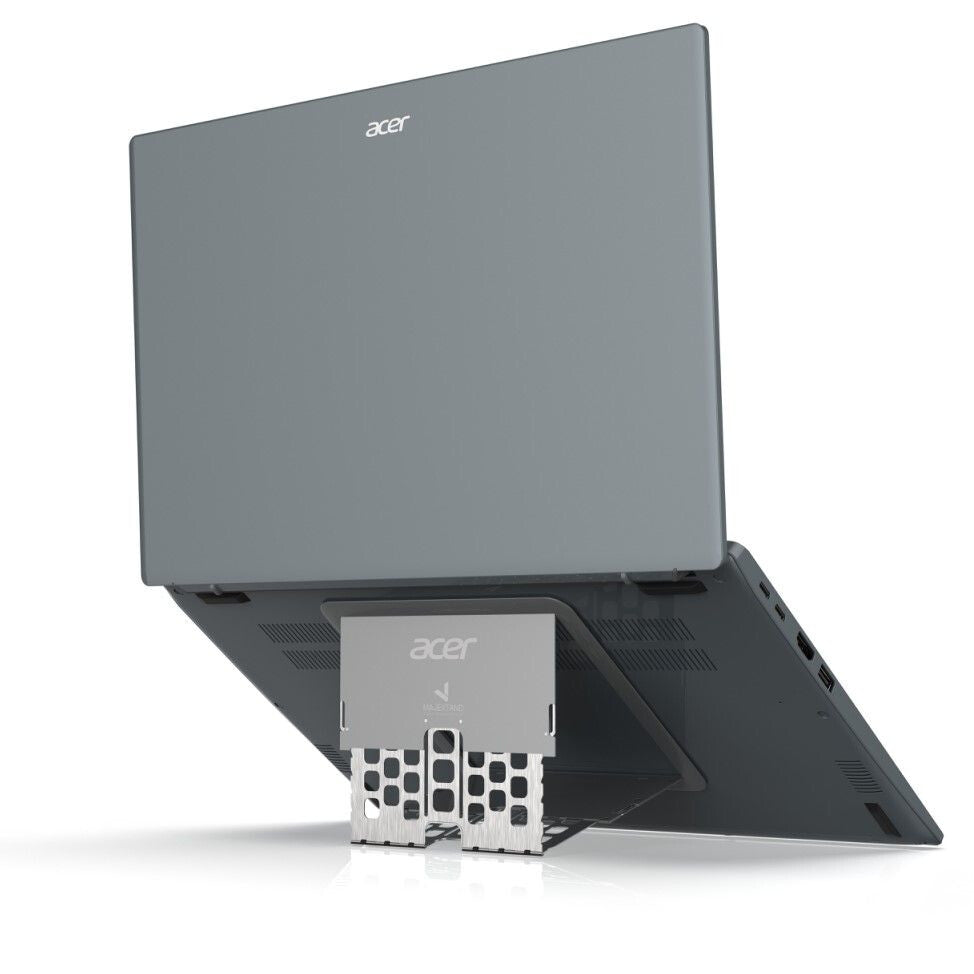 Acer GP.OTH11.02X Ställ för bärbara datorer Ställ till bärbara datorer Silver