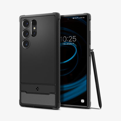Spigen Rugged Armor mobiltelefonfodral 17,3 cm (6.8") Mobilskal Svart