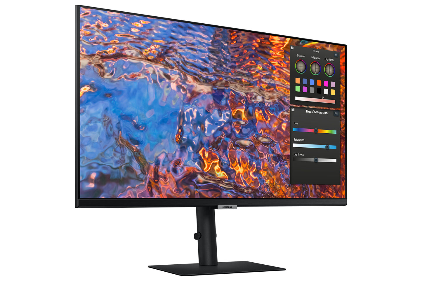 Samsung S80PB platta pc-skärmar 68,6 cm (27") 3840 x 2160 pixlar 4K Ultra HD LCD Svart