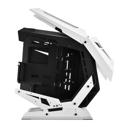 Sharkoon ELITE SHARK CA700 Tower Svart, Vit