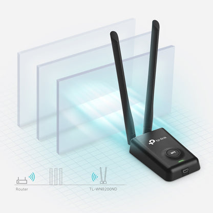 TP-Link TL-WN8200ND nätverkskort WLAN 300 Mbit/s