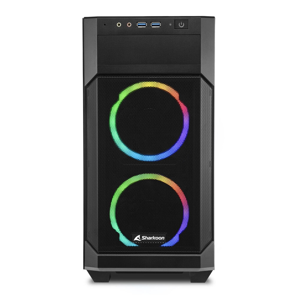 Sharkoon V1000 RGB Micro Tower Svart