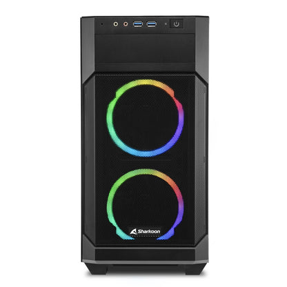Sharkoon V1000 RGB Micro Tower Svart