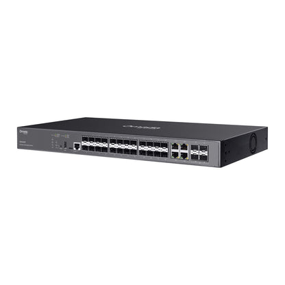 TP-Link SG5428XF nätverksswitchar hanterad L3 Svart