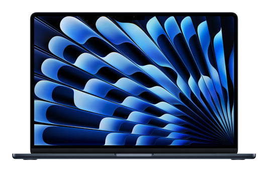 Apple MacBook Air Apple M M4 Bärbar dator 38,9 cm (15.3") 16 GB 512 GB SSD Wi-Fi 6E (802.11ax) macOS Sequoia Marinblå
