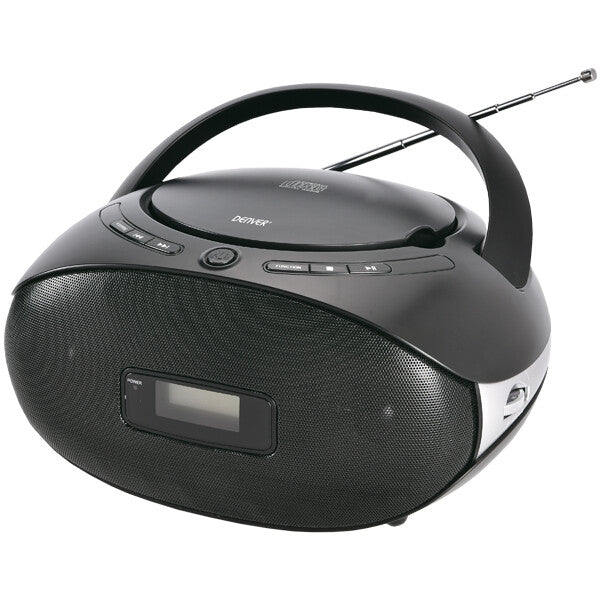 Denver TC-29 Analog 1 W FM Svart MP3-uppspelning