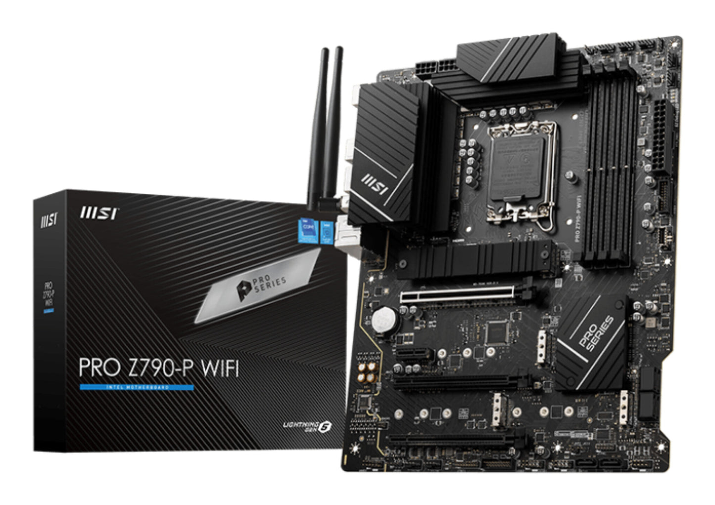 MSI PRO Z790-P WIFI moderkort Intel Z790 LGA 1700 ATX