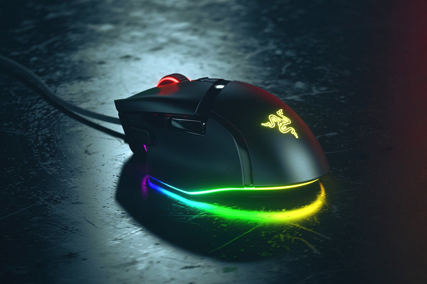 Razer Basilisk V3 datormöss Spela högerhand USB Type-A Optisk 26000 DPI