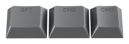CHERRY KW 300 MX tangentbord Hem USB + Bluetooth QWERTZ tyska Svart, Koppar, Grå