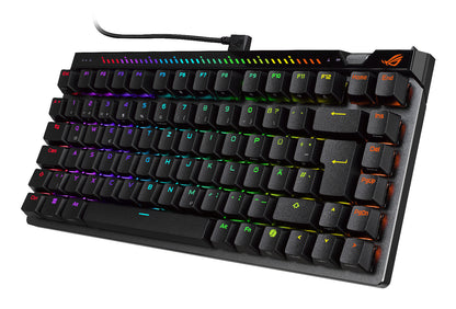 ASUS ROG Falchion Ace 75 HE tangentbord Spela USB Svart