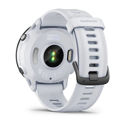 Garmin Forerunner 955 3,3 cm (1.3") MIP 46.5 mm Digital 260 x 260 pixlar Pekskärm Vit Wi-Fi GPS