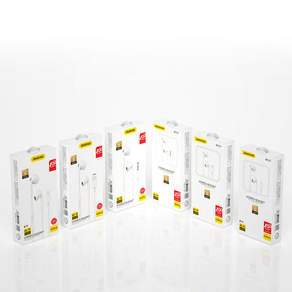 DUDAO X14PROL hörlur och headset Kabel I öra Samtal/musik Vit