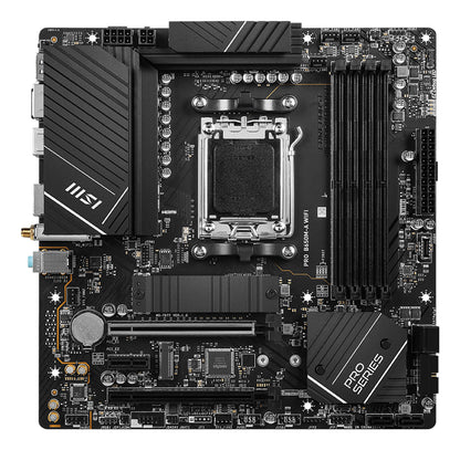 MSI PRO B650M-A WIFI moderkort AMD B650 AM5-sockel micro ATX