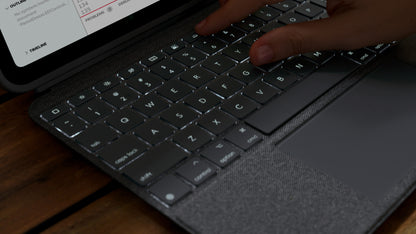 Logitech 920-011382 tangentbord för mobila enheter QWERTY Amerikanskt internationellt Smart Connector Grå