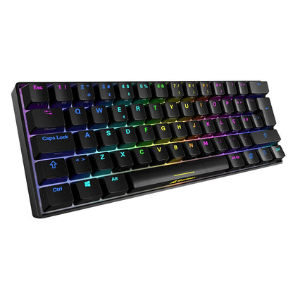 Sharkoon SGK50 S4 tangentbord Spela USB QWERTY Portugisisk Svart