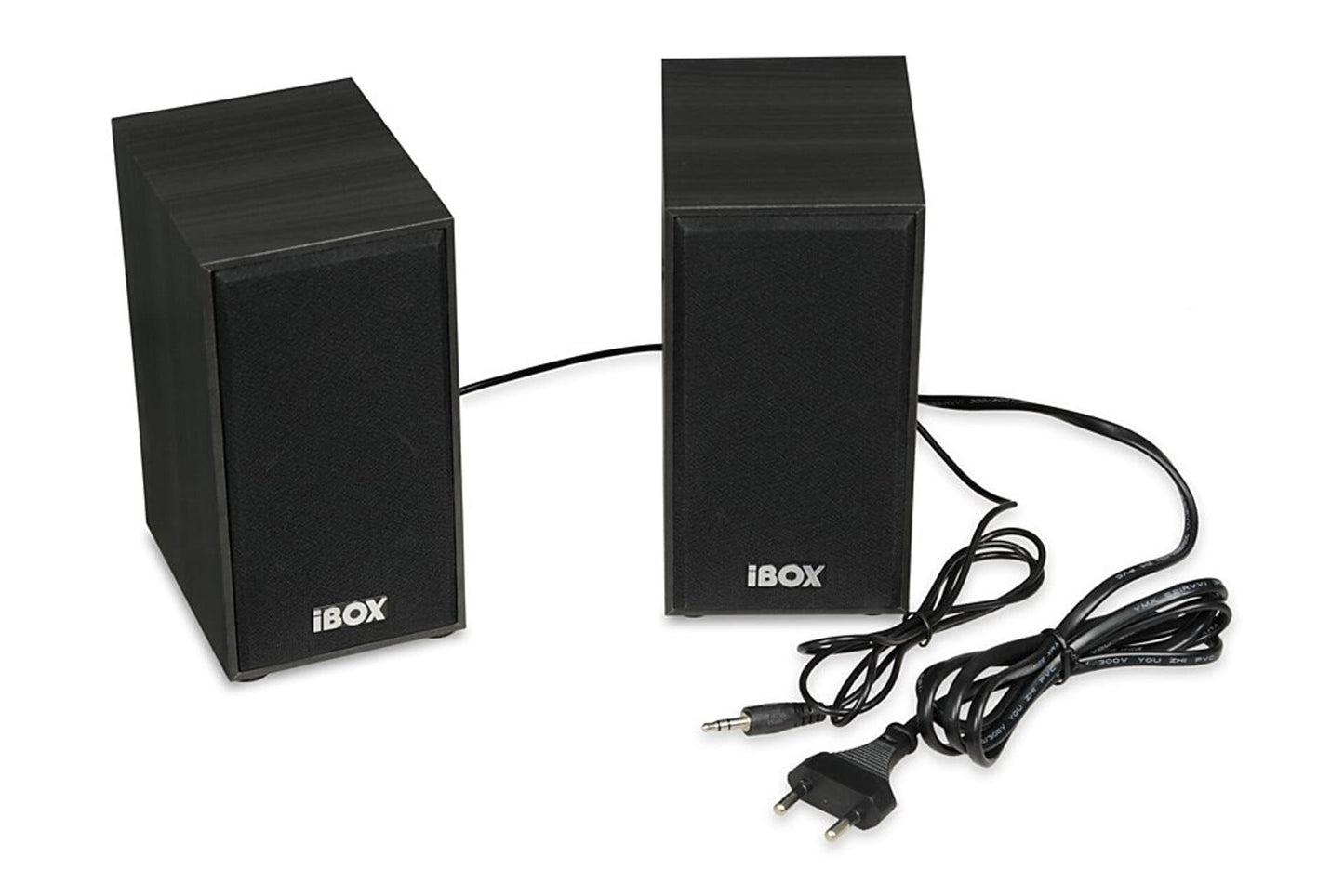 iBox IGLSP1B högtalare 2-vägs Svart Kabel 10 W