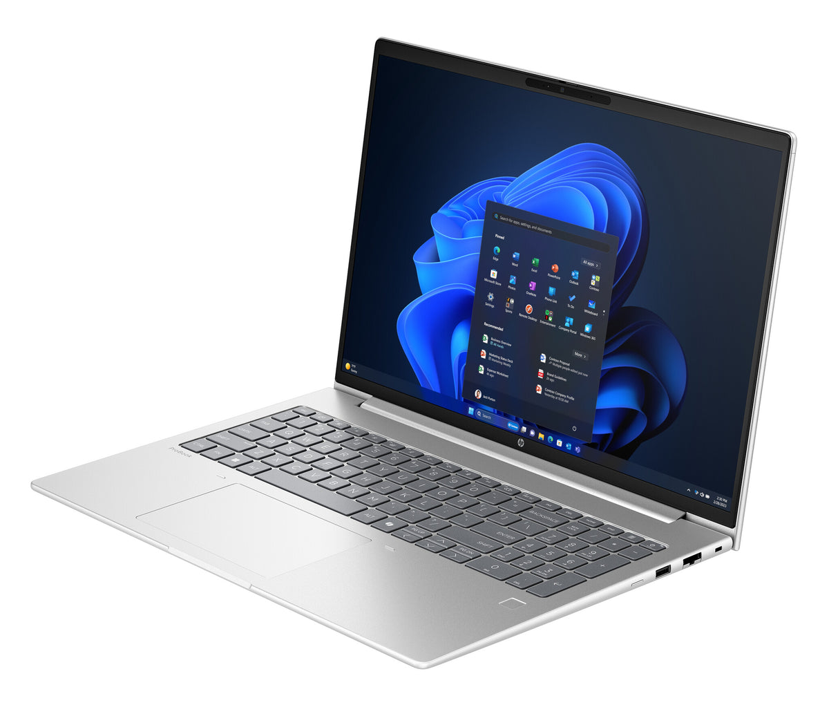 HP ProBook 4 G1ah AMD Ryzen™ 5 220 Bärbar dator 40,6 cm (16") WUXGA 24 GB DDR5-SDRAM 512 GB SSD Wi-Fi 7 (802.11be) Windows 11 Pro AI PC Silver