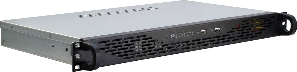 Inter-Tech 1U K-125L Mini-ITX Grå