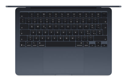 Apple MacBook Air Apple M M4 Bärbar dator 34,5 cm (13.6") 24 GB 512 GB SSD Wi-Fi 6E (802.11ax) macOS Sequoia Marinblå