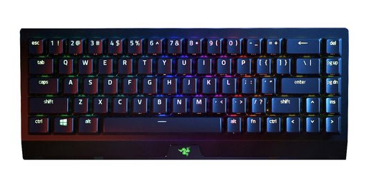 Razer BlackWidow V3 Mini HyperSpeed tangentbord Spela USB + RF Wireless + Bluetooth Svart