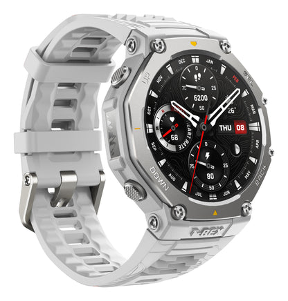 Amazfit T-Rex 3 3,81 cm (1.5") AMOLED Digital 480 x 480 pixlar Pekskärm Rostfritt stål GPS