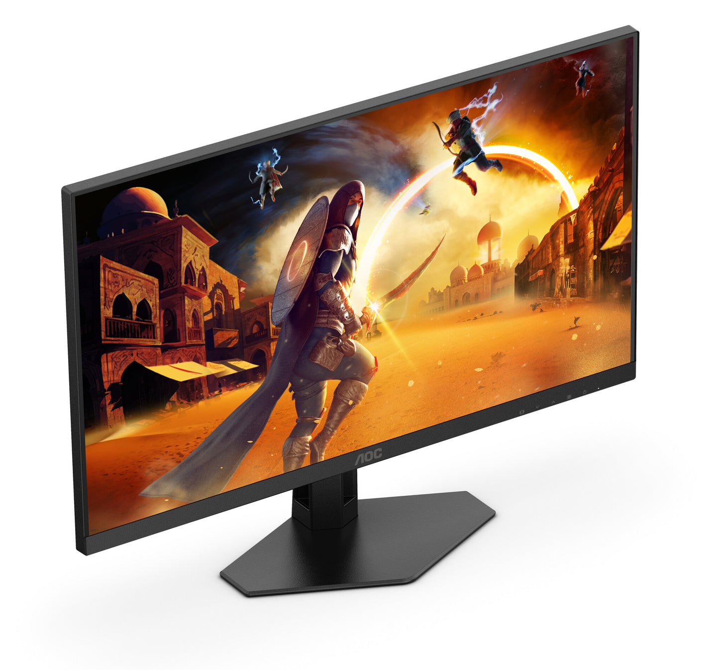 AOC 27G4XE platta pc-skärmar 68,6 cm (27") 1920 x 1080 pixlar Full HD LCD Svart, Grå