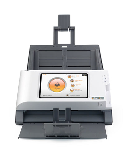 Plustek eScan A350 Essential ADF-skanner 600 x 600 DPI A4 Svart, Vit