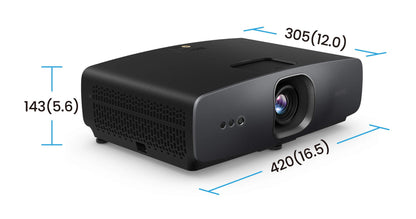 BenQ W2720i Standard throw-projektor 2500 ANSI-lumen DLP UHD 4K (3840x2160) 3D kompatibilitet Svart