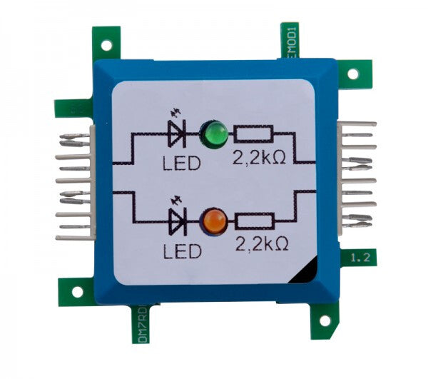 ALLNET 125682 LED Grön, Orange