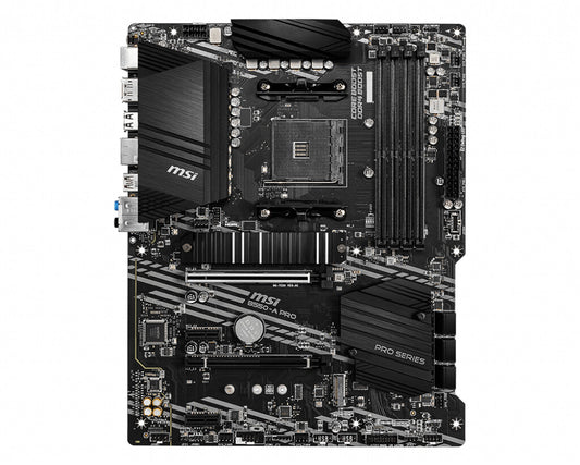 MSI B550-A PRO moderkort AMD B550 Uttag AM4 ATX
