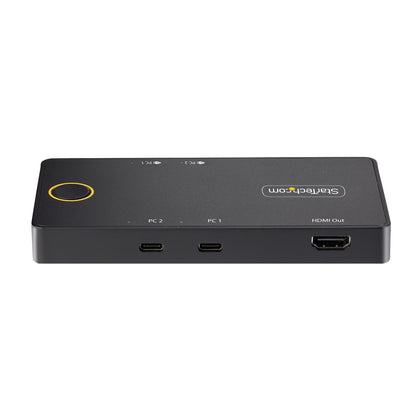 StarTech.com C2-H46-UC2-PD-KVM KVM-switchar Svart